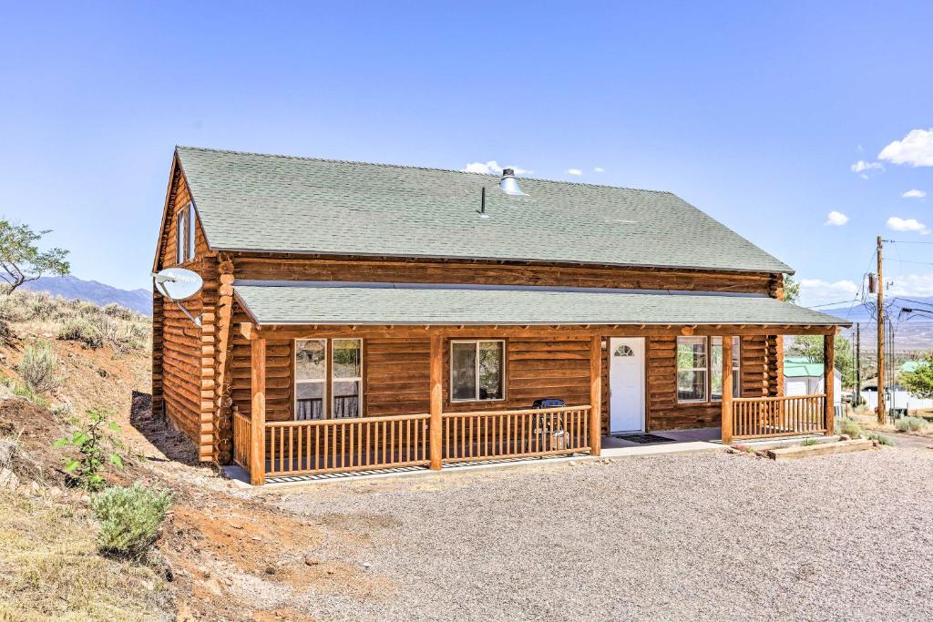Pioche Family Cabin with View - Walk to Main St!